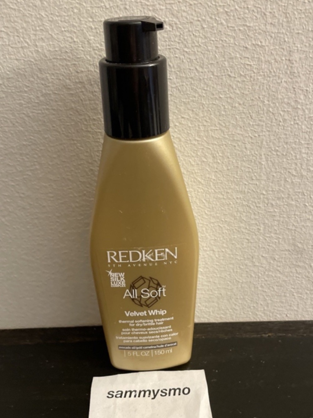 Redken All Soft Velvet Whip Thermal Softening Treatment Spray 5 fl oz